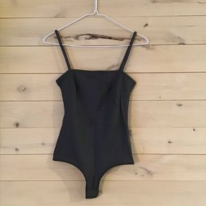 Brand New Free People XS Olive Bodysuit